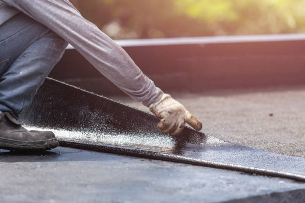 Professional Waterproofing technician working in West Milford, NJ